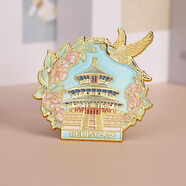 詠幻文創(chuàng)冰箱磁鐵2025新款中國(guó)城市北京青島重慶西安上海南京 地圖北京-金磁吸冰箱貼