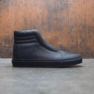 范斯（VANS）女鞋新款高幫運動板鞋 SK8-Hi Reissue 防滑一腳蹬通勤休閑鞋 black 39