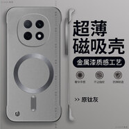 藍新猩球【現(xiàn)貨速發(fā)】適用oppoa5pro手機殼a3pro保護套高端a2pro烤漆a5無邊框創(chuàng)意oppo一體磁吸半包硬殼 原鈦灰[一體磁吸烤漆無邊框] OPPOA2Pro