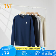 361°衛(wèi)衣男士春秋季圓領(lǐng)運(yùn)動(dòng)休閑服外套長(zhǎng)袖套頭上衣652334801D-8