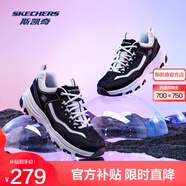 斯凱奇（Skechers）奧利奧熊貓鞋丨老爹鞋女經(jīng)典黑白復(fù)古春夏輕便潮流增高運(yùn)動(dòng)休閑鞋 【男款】黑色/白色/BKW 40