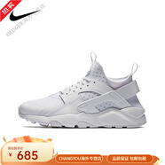 耐克（NIKE）男鞋休閑跑步鞋AIR HUARACHE華萊士老爹鞋女鞋運動鞋 819685-101 白色 36