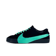 耐克（NIKE）（）男鞋 Blazer City Low黑白大鉤子休閑低幫板鞋女鞋 AV2253-001 蒂芙尼綠 36