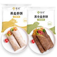 悅味紀 低脂卷餅組合1.5kg*2袋 共72張（蕎麥+黑全麥組合）