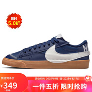 耐克NIKE男板鞋緩震透BLAZER LOW運動鞋DR9865-400深藏青44