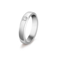 梵克雅寶（Van Cleef & Arpels）Toujours Etoiles系列銀色鉑金鉆石戒指男女通用VCARD15100 43