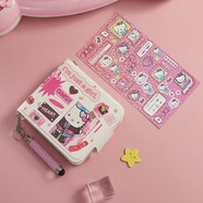 MPPMCK適用小米MIX Flip2筆記本手機(jī)保護(hù)殼新品xiaomi mixflip2保護(hù)殼中軸全包磁吸殼可愛(ài)貓咪鉸鏈全包防 筆記本手機(jī)保護(hù)殼(送貼紙+觸控筆) 小米MIX Flip2