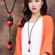 覓馨民族風(fēng)長(cháng)款毛衣鏈衣服連衣裙掛件項鏈女掛飾配飾品掛墜