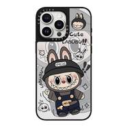 CASETIFYLABUBU拉布布聯(lián)名iphone16pro手機(jī)殼蘋果15promax保護(hù)套14可愛卡 CASE[cy14739銀色比耶拉布布]銀 iPhone16ProMax