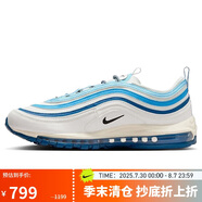 耐克NIKE運動休閑鞋男子氣墊AIR MAX 97運動鞋F(xiàn)N6957-100白藍(lán)40