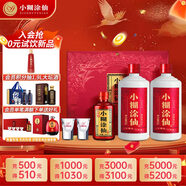 小糊涂仙 雙支禮盒 濃香型白酒 52度500ml*2+100ml典藏小酒 訪友送禮
