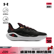 安德瑪（UNDERARMOUR）庫里CURRY 11男女情侶運動籃球鞋3027416 黑色001 3026616-001 40.5