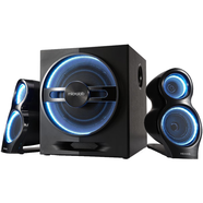 麥博（Microlab）T10 游戲音箱 HIFI電腦藍牙音響 三分頻 2.1多媒體有源音箱 黑色 T10