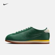 耐克女子輕便平底運動(dòng)鞋冬季復古跑鞋風(fēng)薄底鞋NIKE CORTEZ HQ1841 300峽谷綠/阿馬里洛黃/帆白 40.5