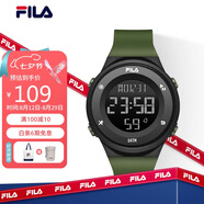 斐樂（FILA）手表夜光電子表運動潮流防水學(xué)生表初高中大學(xué)生考試表 6557-002F