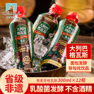 伊雅 秋林食品公司  格瓦斯  飲料 俄式飲料  東北特產(chǎn) 年貨禮品 黑格瓦斯300ml*12瓶