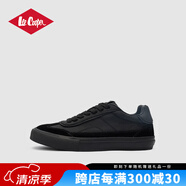 LEE COOPER德訓鞋男夏季阿甘鞋戶(hù)外運動(dòng)鞋低幫休閑鞋板鞋輕便百搭潮鞋子 黑色 44