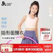 久歲伴兒童內衣女童發(fā)育期9-12歲一階段少女文胸莫代爾夏季薄款透氣背心 粉色/中長(cháng)款 【升級120支】 140 /A70