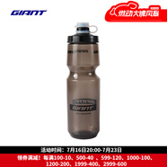 捷安特NE系列擠壓式多規(guī)格大容量自行車水壺山地公路戶外騎行運(yùn)動配件 透明灰/黑 750CC