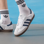 阿迪達(dá)斯 （adidas）三葉草男鞋女鞋2025秋季新款SAMBA OG復(fù)古德訓(xùn)鞋運(yùn)動(dòng)休閑板鞋 JH5688白藍(lán)SAMBAOGW 44 (270mm)