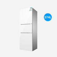 博世（BOSCH）274L家用冰箱混冷三門小型白色28S20 KKU28S20TI 274L白色