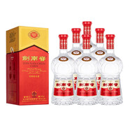劍南春水晶劍 濃香型 白酒 喜宴宴請名酒 收藏擺柜 中秋送禮 52度 1000mL 6瓶 整箱（非原箱