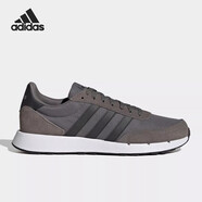 阿迪達(dá)斯 （adidas）男女同款Run 60s 2.0戶外運(yùn)動(dòng)休閑跑鞋舒適百搭耐磨低幫輕便透氣 GX1740 深灰色 41