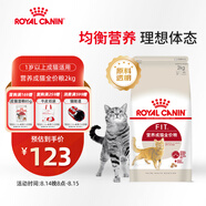 皇家成貓貓糧 營養(yǎng)均衡 F32 通用糧 1-7歲 2KG