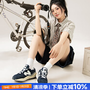 NEW BALANCE官方簡(jiǎn)單男鞋女鞋 新款情侶運動(dòng)鞋5740系列復古時(shí)尚老爹鞋休閑鞋 M5740VLB-D/藏青色 37 （內長(cháng)225mm）