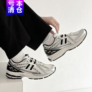NEW BALANCE男鞋女鞋夏季新款NB 1906R系列運動鞋復古老爹鞋低幫輕便休閑鞋 M1906RER白色/銀色 37.5 腳長23cm