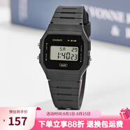 卡西歐手表 時(shí)尚簡(jiǎn)約復古小方塊 潮流運動(dòng)百搭電子表學(xué)生表考試表 F-91WB-8A