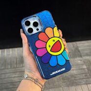 BAPE日本村上隆手機殼適用蘋果16pro手機殼潮牌14promax套13防摔全包12xsxr情侶高端感15promax保護套 A款 iPhone 16