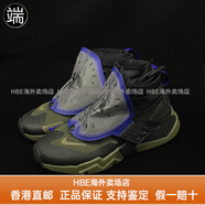 耐克（NIKE）Air Huarache 華萊士白橙機(jī)能運(yùn)動(dòng)跑鞋 AT0298-001-100HBE AT0298-001 黑藍(lán) 收藏寶貝極速1 44 .5 鞋盒不好