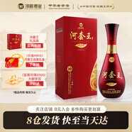 河套酒業(yè)（HETAOLIQUOR）河套王 52度 內(nèi)蒙古濃香型高度白酒 宴請(qǐng)送禮自飲 52度 500mL 1瓶 品格10單瓶