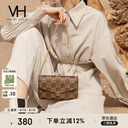 VANESSA HOGAN【七夕禮物】VH女包山茶花信封包高級感包包老花鏈條包單肩斜挎包