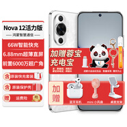 華為Nova12活力版新品手機(jī)【24期|免息】nova系列6.88mm輕薄鴻蒙系統(tǒng)NFC新機(jī)2024上市直降補(bǔ)貼20% 冰川白【256GB全網(wǎng)通】 【12期|免息】