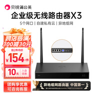 貝銳蒲公英X3企業(yè)無(wú)線(xiàn)路由器多網(wǎng)口異地組網(wǎng)局域網(wǎng)nas私有云wifi無(wú)線(xiàn)中繼USB口5wan口內網(wǎng)穿透遠程打印SDWAN 無(wú)線(xiàn)路由器X3