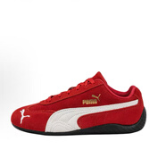 彪馬（PUMA）女鞋 Speedcat OG黑紅大童德訓鞋低幫休閑鞋賽車鞋401698 401698-02 爆款紅色 37 正品保證 支持鑒定