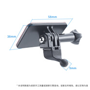 九頭蛇 9mm球頭雙面膠支架適用于Garmin佳明行車記錄儀Garmin迷你強力膠 9mm球頭方形粘貼底座