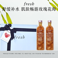 Fresh馥蕾詩大馬士革玫瑰密集保濕水250ml（雙支裝）生日送女友花瓣水