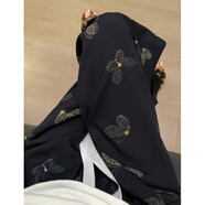 夏季棉綢睡褲女士薄款闊腿褲家居運(yùn)動(dòng)簡(jiǎn)約可外穿人造棉薄款九分褲 金蝶_78 M 高個(gè)子_洗前98c身高158-164cm