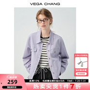 VEGA CHANG7.18上新【霧堇紫調(diào)】定制扣細節(jié)+復古版淺紫外套的風格法則 外套 莓霜紫 S