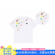 NIKE【定制服裝】Nike Sportswear 手作Remake 陽光星樹 手繪涂鴉字母 白色-星樹涂鴉 S 19