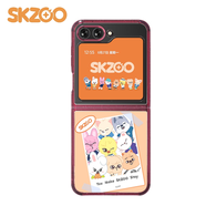 三星（SAMSUNG）Z Flip5手機殼原裝智能主題保護殼個(gè)性手機套后殼保護套透明硬殼 韓國進(jìn)口SKZOO系列2