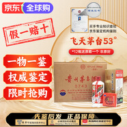 茅臺飛天 53度茅臺酒500毫升 醬香型白酒 貴州茅臺酒 出口海外版 帶杯 53度 500mL 12瓶 2024年