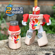 卡卡鴨兒童變形玩具機(jī)器人麥當(dāng)飲料漢堡薯?xiàng)l金剛3歲男孩生日禮物