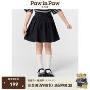 PawinPaw卡通小熊童裝25年春夏新款女童女寶五分褲休閑短褲寬松