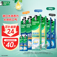 好來(原黑人)熱銷榜雙重薄荷2合1超白去煙漬去口氣美白牙膏880g