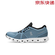 On Running?跑同款春秋cloud x5平底跑步鞋男女款輕減震彈速昂運(yùn)動跑鞋馬拉 昂跑5-藍(lán)色 41