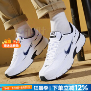 耐克（NIKE）官方 運動男鞋 25夏季新款復古時尚跑步鞋輕盈透氣百搭休閑鞋子男 【曬圖-10】白黑/INITIATOR【偏小】 44 碼（內(nèi)長280mm）